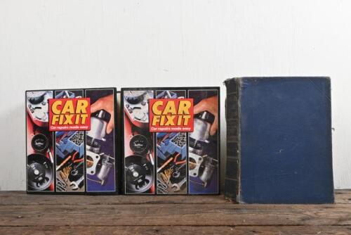 CAR MANUALS/BOOK: Three publications regarding cars including two volumes of 'CAR FIX IT', number 2 and 4, together with a 1928 edition of vol. I 'CARS & MOTOR CYCLES', as edited by Lord Montagu of Beaulieu.