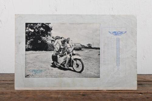 VELOCETTE: An original 1950s Australian Distributor Velocette sales brochure, with 1951 "200" Model LE VELOCETTE insert.