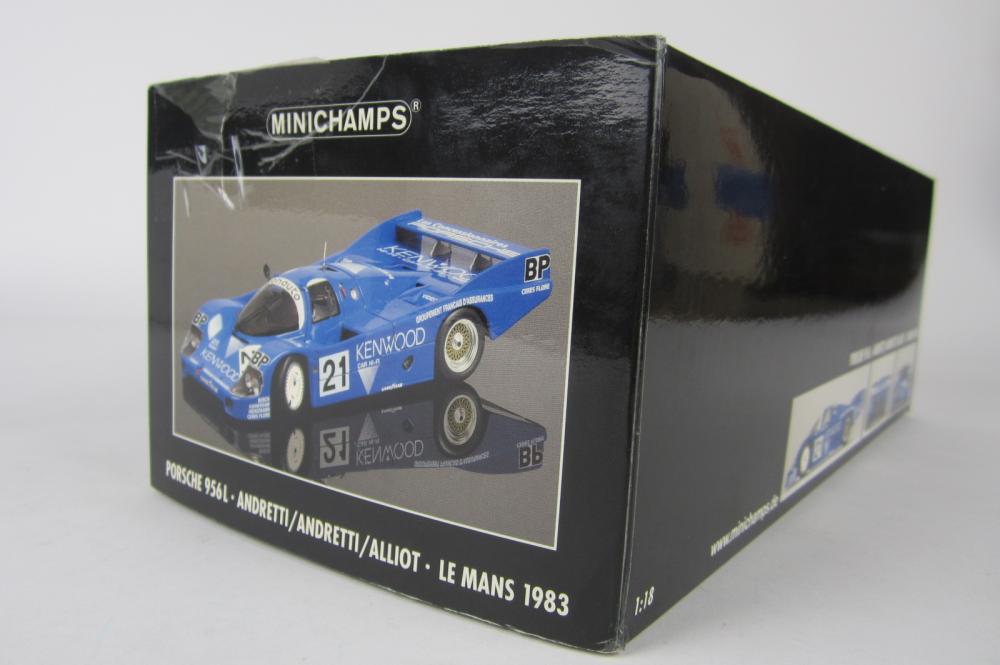 MINICHAMPS: A Minichamps 1:18 scale Porsche 956L, as raced by 