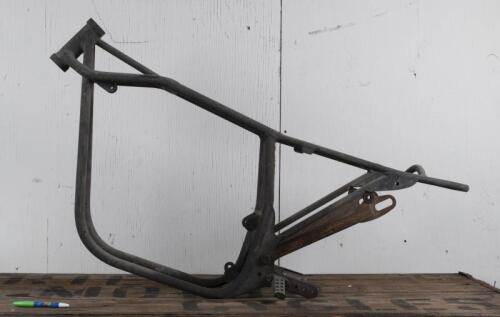 FRAME: A featherbed style frame, unstamped