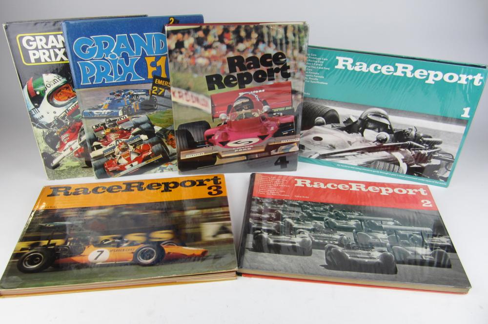 F1: A Selection Of Six Hardcover Books - Price Estimate: $100 - $200