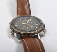 CAMEL TROPHY WATCH: A CAMEL TROPHY SUPERCHRONO WATCH. Yellow CAMEL TROPHY case (TW STEEL: A TW STEEL Yas Marina F1 Circuit oversized Chronograph watch. Canteen Style. Limited Edition (Battery Replaced, Timed - Working) - 4