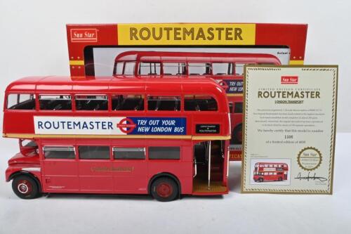 ROUTEMASTER: A Limited Edition Sun Star 1:24 scale Routemaster&nbsp;RM8-VLT 8 (ITEM NO.2901). L.E '1306'/4000