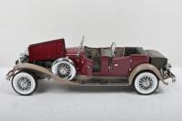 DUESENBERG: A Franklin Mint 1:24 scale 1930 Duesenberg&nbsp;J Derham Tourster - 6