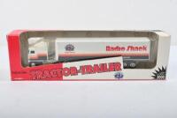 RADIO SHACK: A Limited Edition 1:64 scale Ertl Collectibles TRACTOR-TRAILER in Radio Shack livery