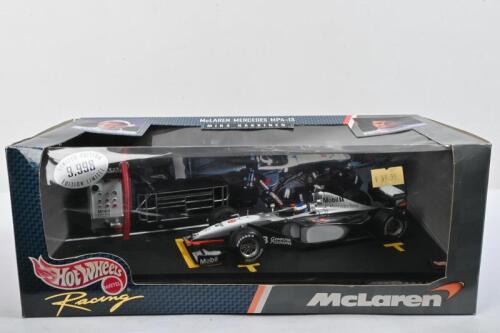 McLAREN MERCEDES: A Limited Edition Hot Wheels Racing 1:18 scale McLaren Mercedes MP4-13 as raced by Mika Hakkinen&nbsp;(22821). L.E of 9,998