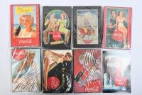 COCA-COLA: A quantity of block mounted re-printed Coca-Cola advertisements - 3