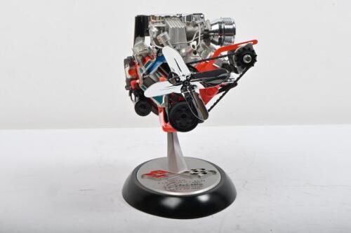 CORVETTE: A Franklin Mint 1:6 Fuel Injected Chevrolet Corvette 283 ENGINE. Working model