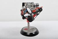 CORVETTE: A Franklin Mint 1:6 Fuel Injected Chevrolet Corvette 283 ENGINE. Working model