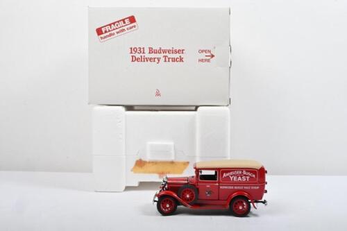 CHEVROLET: A The Danbury Mint 1:24 scale 1931&nbsp;Chevrolet Budweiser Delivery Truck in 'ANHEUSER-BUSCH&nbsp;YEAST BUDWEISER BARLEY MALY SYRUP' livery