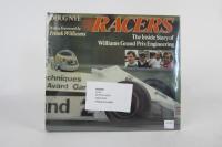 WILLIAMS: Hardcover book detailing the Williams F1 team. Signed by Patrick Head, Doug Nye, Frank Williams.