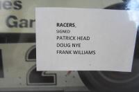 WILLIAMS: Hardcover book detailing the Williams F1 team. Signed by Patrick Head, Doug Nye, Frank Williams. - 2