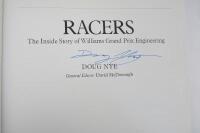WILLIAMS: Hardcover book detailing the Williams F1 team. Signed by Patrick Head, Doug Nye, Frank Williams. - 4