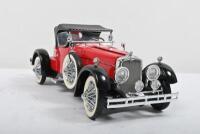 STUTZ: A Franklin Mint 1:24 scale 1928 STUTZ BLACK HAWK BOATTAIL SPEEDSTER - 3