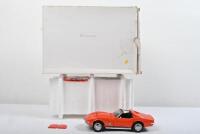 CORVETTE: A Franklin Mint 1:24 scale 1969&nbsp;Chevrolet Corvette (B11VB57A). Orange