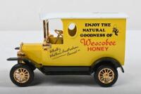 HOUGHTON/WESCOBEE: Two AUSTRALIAN COLLECTOR SERIES money boxes. As manufactured by MINT & BOXED. WESCOBEE HONEY & HOUGHTON WINES money boxes - 7