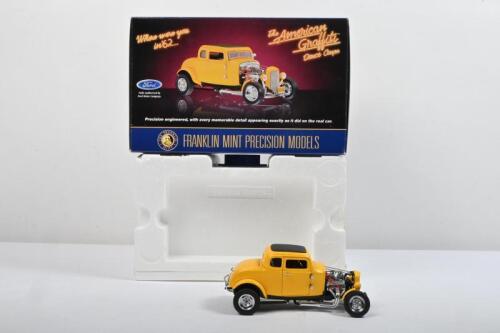 AMERICAN GRAFFITI: A Franklin Mint 1:24 scale 1932 Ford Deuce Coupe - 'THE AMERICAN GRAFFITI DEUCE COUPE'