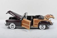 CHRYSLER: A The Danbury Mint 1:24 scale 1948 Chrysler Town & Country - 2