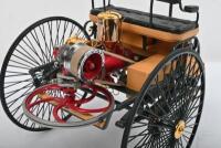 BENZ: An impressive Franklin Mint 1:8 scale 1886 Benz Patent Motorwagen - 5