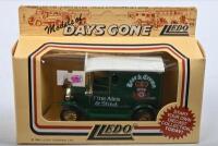 FORD: Four 1:43 scale Lledo 'DAYS GONE'&nbsp;Ford Model A delivery van's in various liveries. 'Lindt', 'Rose & Crown Fine Ales & Stout', 'OVALTINE' liveries - 3