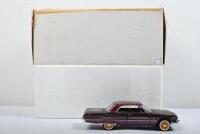CHEVROLET: A Franklin Mint 1:24 scale 1963&nbsp;Chevrolet Impala SS Custom Lowrider&nbsp;(B11XK58)