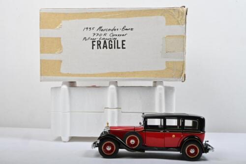 MERCEDES-BENZ: A Franklin Mint 1:24 scale 1935 Mercedes-Benz&nbsp;770K Special Roadster (B11SD61). Emperor of Japan model
