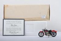 HARLEY-DAVISON: A Franklin Mint 1:24 scale 1907&nbsp;Harley-Davidson XL Sportster (B11WC25)