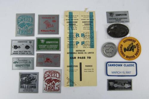 AUSTRALIAN RACING: A collection of Australian racing memorabilia.