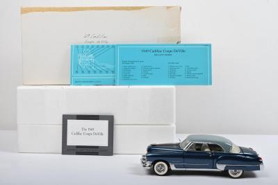 CADILLAC: A Franklin Mint 1:24 scale 1949 Cadillac Coupe De Ville (B11WL74)