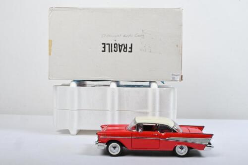 CHEVROLET: A Franklin Mint 1:24 scale 1957 Chevy BelAir&nbsp;(B11SG66)