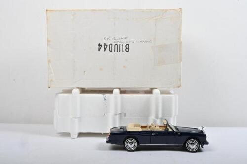 ROLLS-ROYCE: A Franklin Mint 1:24 scale 1993&nbsp;Rolls-Royce Corniche IV (B11UD44)