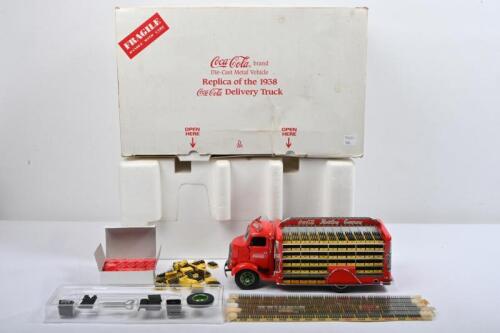 GMC: A The Danbury Mint 1:24 scale die-cast metal vehicle replica of the 1938&nbsp;Coca-Cola Delivery Truck