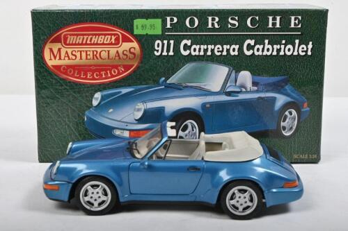 PORSCHE: A MATCHBOX MASTERCLASS COLLECTION 1:24 scale model of a PORSCHE 911 Carrera Cabriolet&nbsp;(LS001)