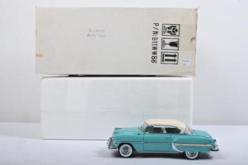 CHEVROLET: A Franklin Mint 1:24 scale 1954&nbsp;Chevy Bel Air&nbsp;(B11WW86)