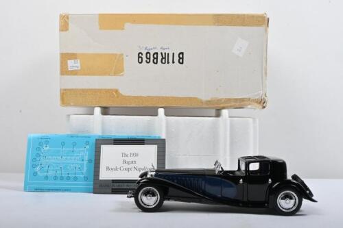 BUGATTI: A Franklin Mint 1:24 scale 1930 Bugatti Royale Coupe Napoleon&nbsp;(B11RB69)