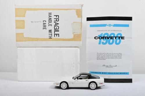 CORVETTE: A Franklin Mint 1:24 scale 1988&nbsp;Chevrolet Corvette (B11TY53)