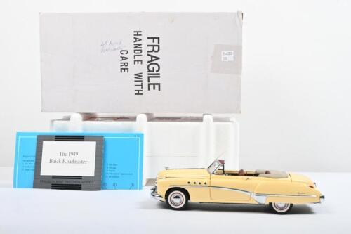 BUICK: A Franklin Mint 1:24 scale 1949 Buick Roadmaster&nbsp;(B11TL08)
