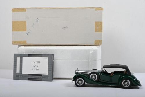 ALVIS: A Franklin Mint 1:24&nbsp;scale 1938 Alvis 4.3 Litre&nbsp;(B11PU51)