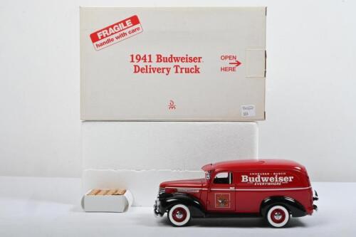 CHEVROLET: A The Danbury Mint 1:24 scale 1941 Chevrolet&nbsp;Budweiser Delivery Truck in 'ANHEUSER-BUSCH BUDWEISER' livery