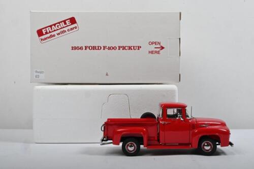 FORD: A The Danbury&nbsp;Mint 1:24 scale 1956 FORD F-100 PICKUP