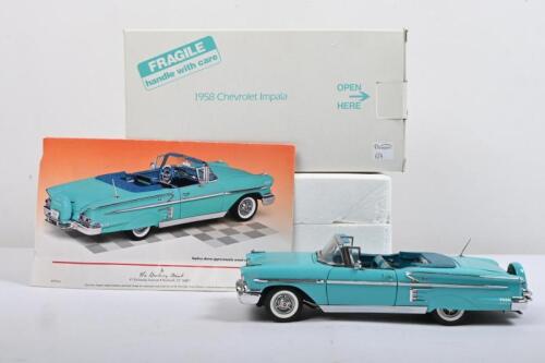 CHEVROLET: A The Danbury&nbsp;Mint 1:24 scale 1958&nbsp;Chevrolet Impala