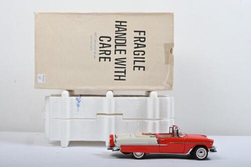 CHEVROLET: A Franklin Mint 1:24 scale 1954&nbsp;Chevrolet Bel Air Convertible&nbsp;(B11TQ17)