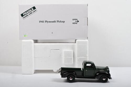 PLYMOUTH: A The Danbury Mint 1:24 scale 1941 Plymouth Pickup