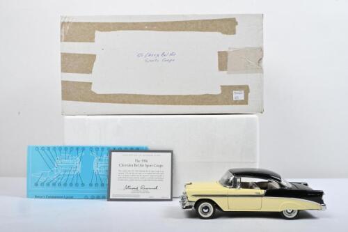 CHEVROLET: A Franklin&nbsp;Mint 1:24 scale 1956 Chevrolet Bel Air Sport Coupe (B11WP94)