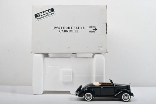 FORD: A The Danbury Mint&nbsp;1:24 scale 1936&nbsp;Ford DELUXE CABRIOLET