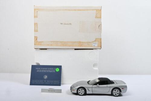 CORVETTE: A Franklin Mint 1:24 scale 1998&nbsp;Chevrolet Corvette Convertible&nbsp;(B11XU36). With CUSTOM NAMEPLATE