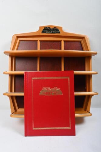 CLASSIC CARS: A&nbsp;'The Classic Cars of the Sixties' timber display case by Franklin Mint