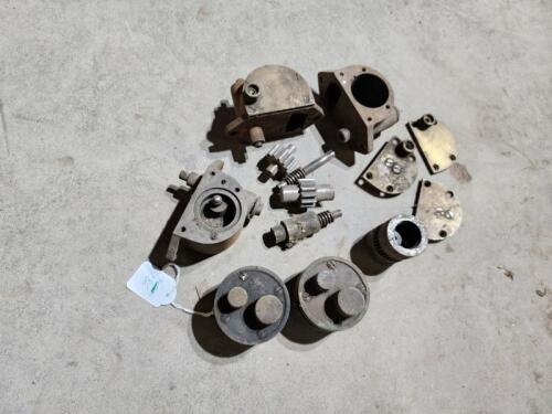 REV COUNTER: A collection of brass bodied Lambda rev counters and other parts