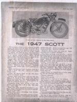 1947 Scott Flying Squirrel - Rare British Water-Cooled Two-Stroke - 40