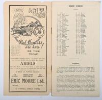 LITHGOW: Two original 'N.S.W. Grand Prix 1936' and 'N.S.W. TOURIST TROPHY Classic Motor Cycle Road Races, Hartley Circuit LITHGOW' OFFICIAL PROGRAMMES - 6
